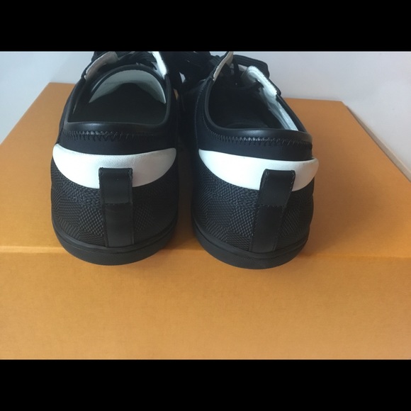 100%Authentic Louis Vuitton Black Sprinter Sneaker - Picture 4 of 8